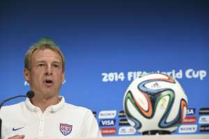 J&uuml;rgen Klinsmann neg&oacute; rotundamente la posibilidad de un pacto entre Alemania y Estados Unidos para clasificar a octavos de final. Foto: AFP
