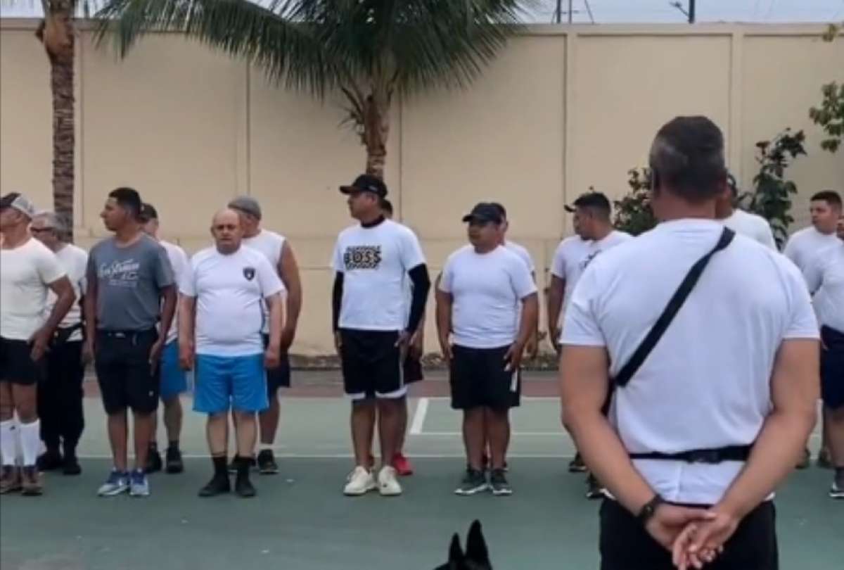 La Empresa Pública de Seguridad de Guayaquil empezó el entrenamiento físico para sus aspirantes.