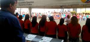 Coro del Centro de Rehabilitaci&oacute;n Social (CRS) Femenino de Guayaquil.