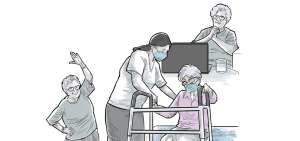 La familia es responsable siempre  del cuidado y la salud de los mayores