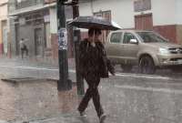 Ecuador enfrentará fuertes lluvias y tormentas entre el 17 y 20 de julio, según alerta del Inamhi