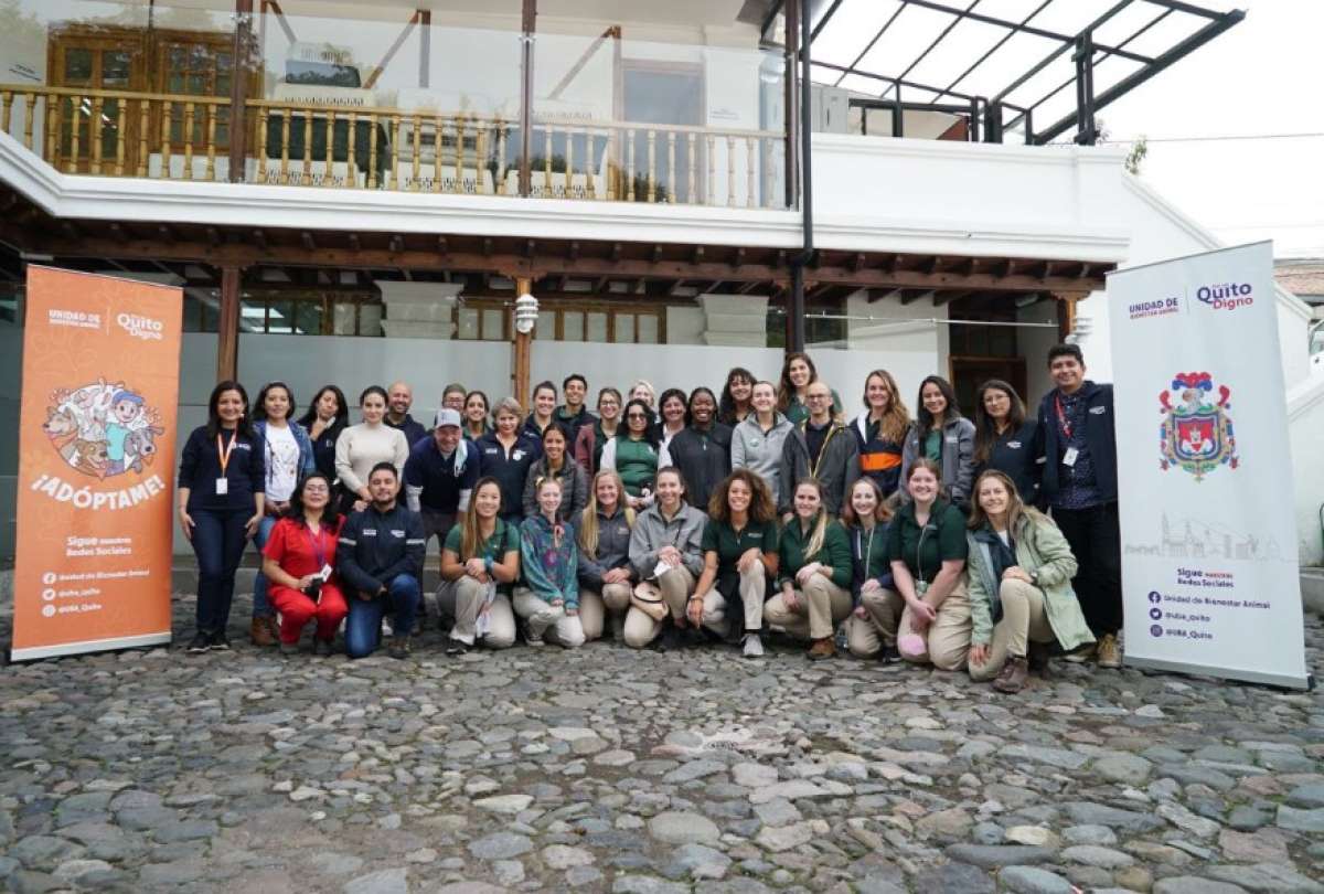 Delegación de la Universidad de Florida emprende campañas de esterilización en Quito