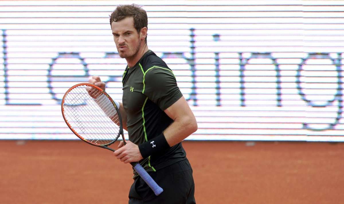 Murray, como los dem&aacute;s semifinalistas, ha tenido que jugar dos partidos en el d&iacute;a de hoy debido a la fuerte lluvia. Foto: Agencia AFP