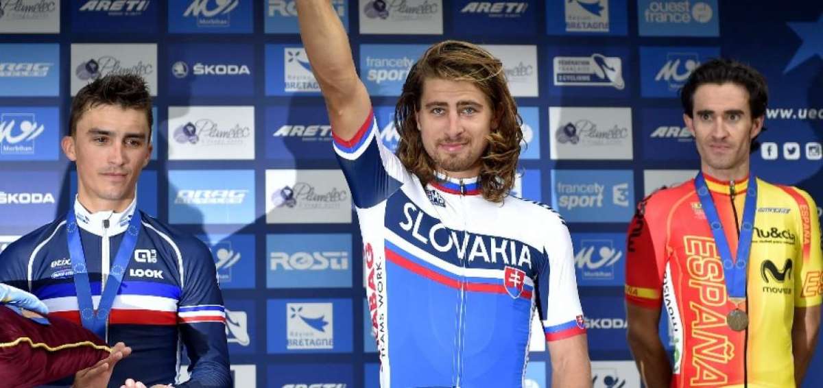 Peter Sagan, campe&oacute;n de Europa de ciclismo en ruta
