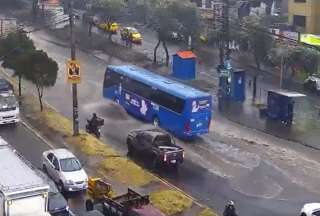 La Occidental se inundó en la zona de El Condado