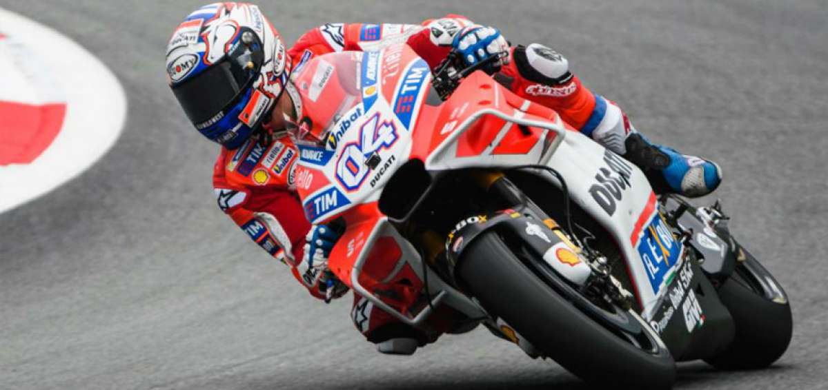Dovizioso fue el m&aacute;s r&aacute;pido  en los primeros libres del GP