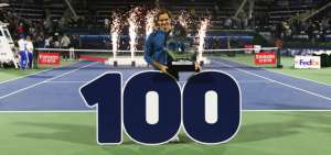 Roger Federer logra en Dubai el t&iacute;tulo 100 de su carrera