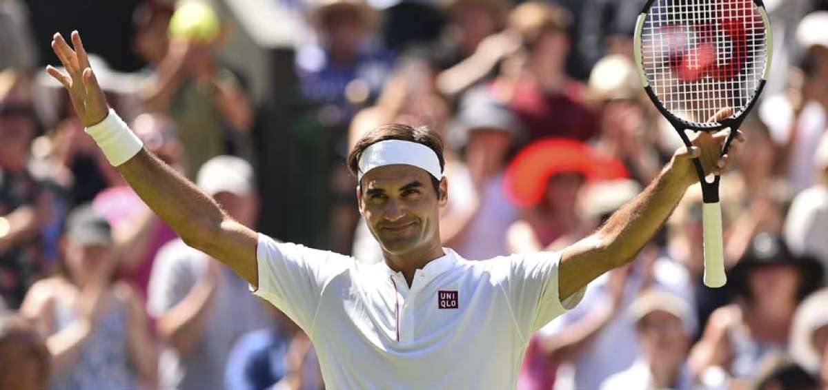 Federer y Serena avanzan en Wimbledon en una primera jornada sin sobresaltos
