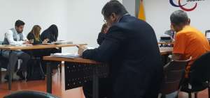 La audiencia se realiza de forma reservada en la Unidad Judicial Penal Norte, en Guayaquil. 