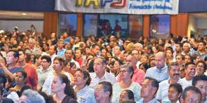 La Escuela Nacional de Salud, con representantes de la Zona 8, se inaugur&oacute; el pasado mi&eacute;rcoles en Guayaquil. Miguel Castro / El Tel&eacute;grafo