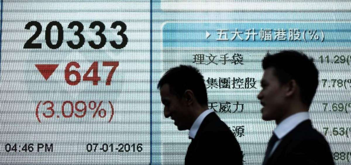 Las bolsas chinas han vivido 2 jornadas seguidas con cifras a la baja.