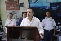 El presidente Daniel Noboa se pronunció sobre la construcción de cárceles en Pastaza y Santa Elena.