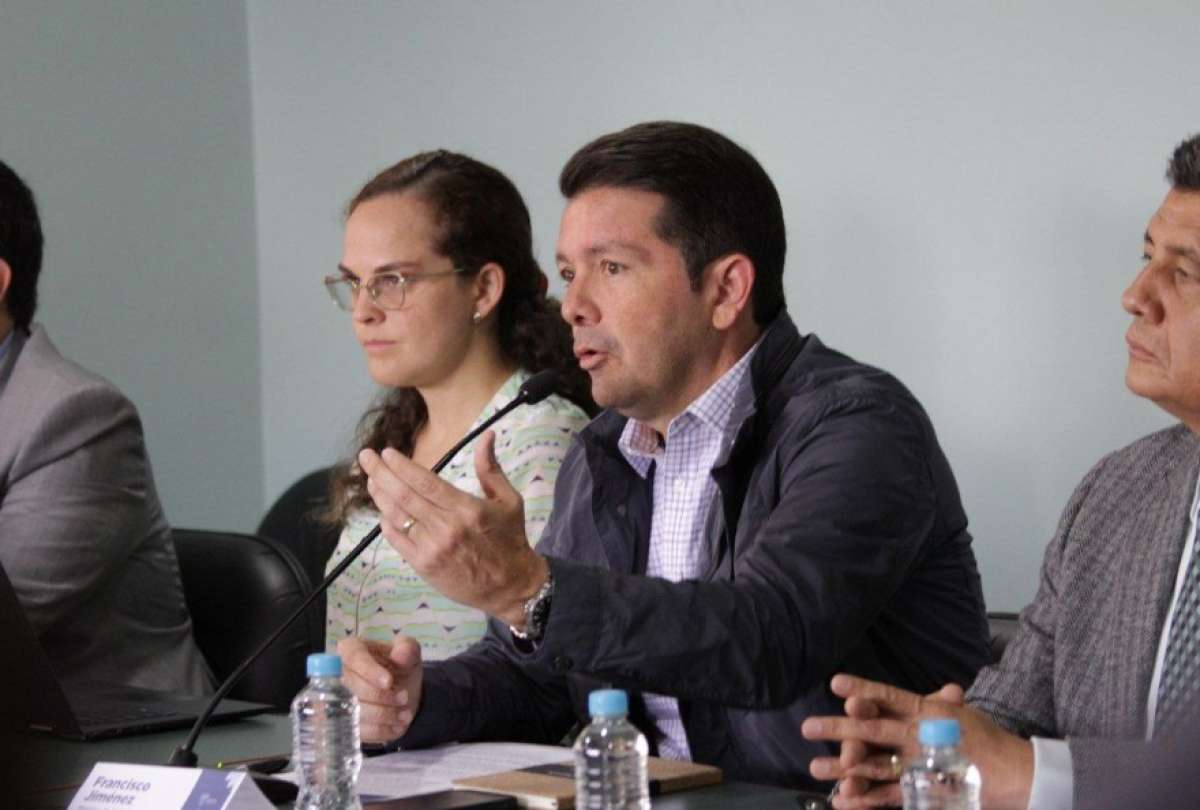 Francisco Jiménez, ministro de Gobierno, presidió la instalación de las mesas de diálogo de Derechos y Seguridad.