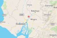 Este viernes un temblor de 4.1 de magnitud  se sintió en Guayas.
