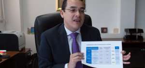 Santiago V&aacute;squez, director del Sercop, present&oacute; un informe sobre la gesti&oacute;n de la entidad.