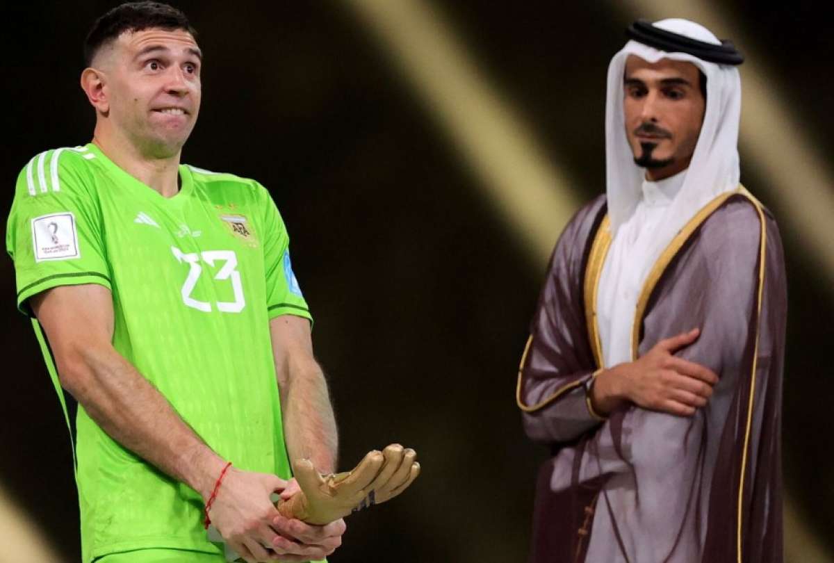 El polémico gesto del guardameta fue una de las imágenes más decepcionantes del Mundial de Qatar 2022. 