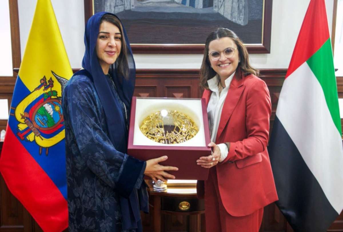 Encuentro de alto nivel: Ecuador y Emiratos &Aacute;rabes Unidos fortalecen cooperaci&oacute;n internacional