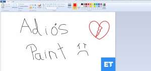 Consternaci&oacute;n en las redes, Microsoft  jubila al programa Paint