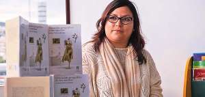 La autora se desempe&ntilde;a como correctora de textos y estudi&oacute; sociolog&iacute;a, trabaj&oacute; con las 14 nacionalidades ind&iacute;genas del pa&iacute;s en el &aacute;rea socioling&uuml;&iacute;stica. Daniel Molineros / El Tel&eacute;grafo