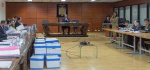 La diligencia se desarroll&oacute; en la Corte Nacional de Justicia. 