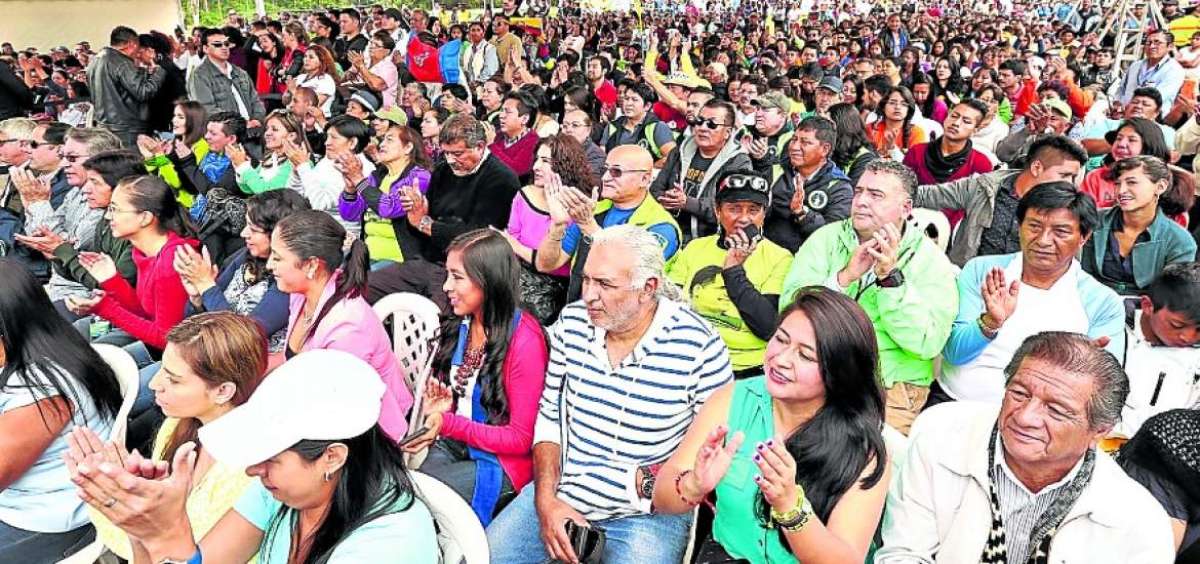 El enlace ciudadano 466 se desarroll&oacute; este s&aacute;bado en la parroquia rural Puembo, ubicada en el nororiente del Distrito Metropolitano de Quito.
