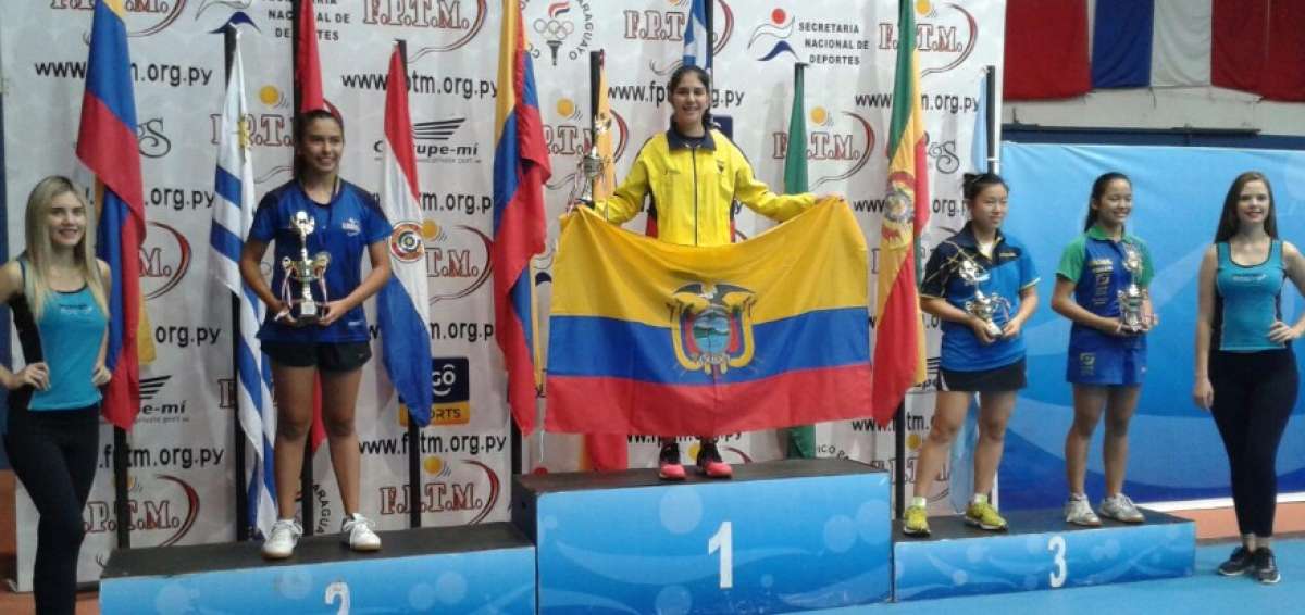 Paredes, campeona de tenis de mesa
