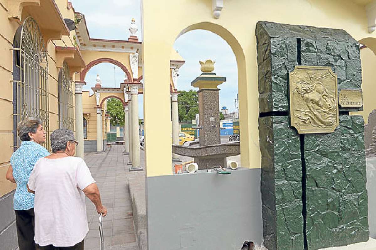 En la iglesia Cristo del Consuelo se construy&oacute; un nuevo altar del Divino Ni&ntilde;o. Foto: Lylibeth Coloma