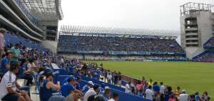 La hinchada de Emelec se sinti&oacute; orgullosa de su estadio
