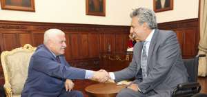 El presidente de la Rep&uacute;blica Len&iacute;n Moreno, se ha reunido con l&iacute;deres pol&iacute;ticos como Marcelo Cabrera (Movimiento Igualdad), Dalo Bucaram (Fuerza Ecuador) y Jimmy Jairala (CD).