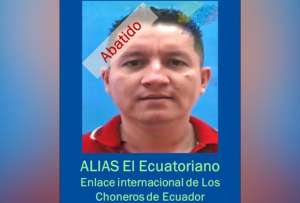 Alias &quot;El Ecuatoriano&quot;, cabecilla de &quot;Los Choneros, fue abatido en Colombia