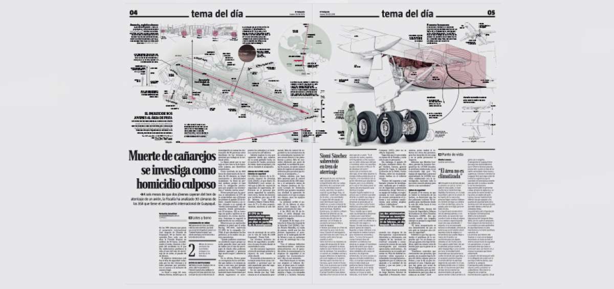 La propuesta gr&aacute;fica de Cabrera recibi&oacute; una medalla de bronce en la edici&oacute;n 27 de los Premios Malofiej junto a prestigiosos medios.