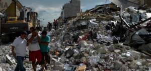 Portoviejo es una de las ciudades m&aacute;s golpeadas por el sismo.