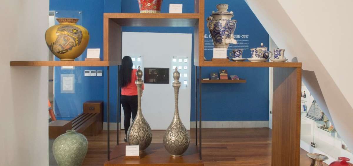 Obsequios permanecen en exhibici&oacute;n en Museo de Carondelet