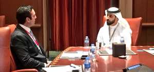 Pablo Campana, ministro de Comercio Exterior, se reuni&oacute; con Ahmed Bin Sulayem, presidnte del Centro Multiprop&oacute;sito de Dubai (DMCC), una de las zonas francas m&aacute;s importantes del mundo.