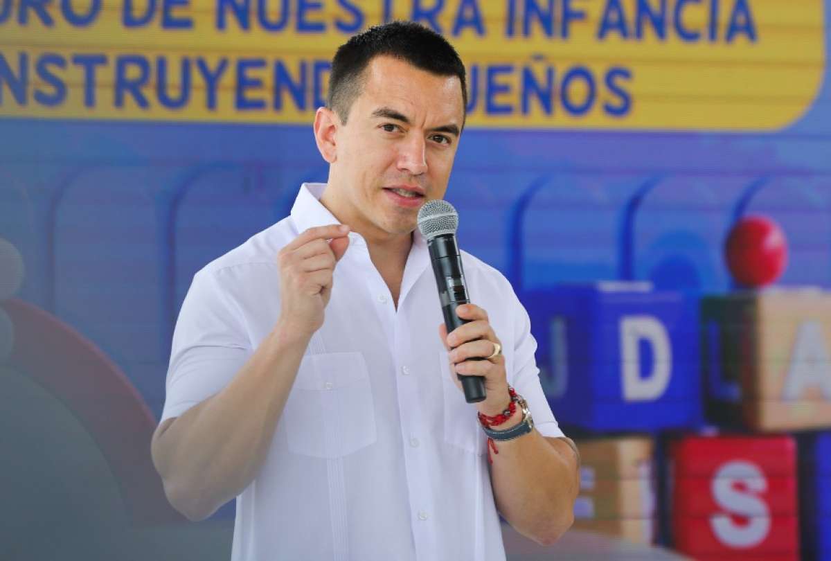 Daniel Noboa: "Hoy dimos el mayor golpe a las economías criminales en la historia del Ecuador"
