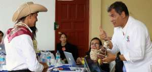 El presidente Rafael Correa viaj&oacute; a Chillanes, en Bol&iacute;var, para liderar el gabinete itinerante. Hoy transmitir&aacute; desde all&iacute; su enlace ciudadano.