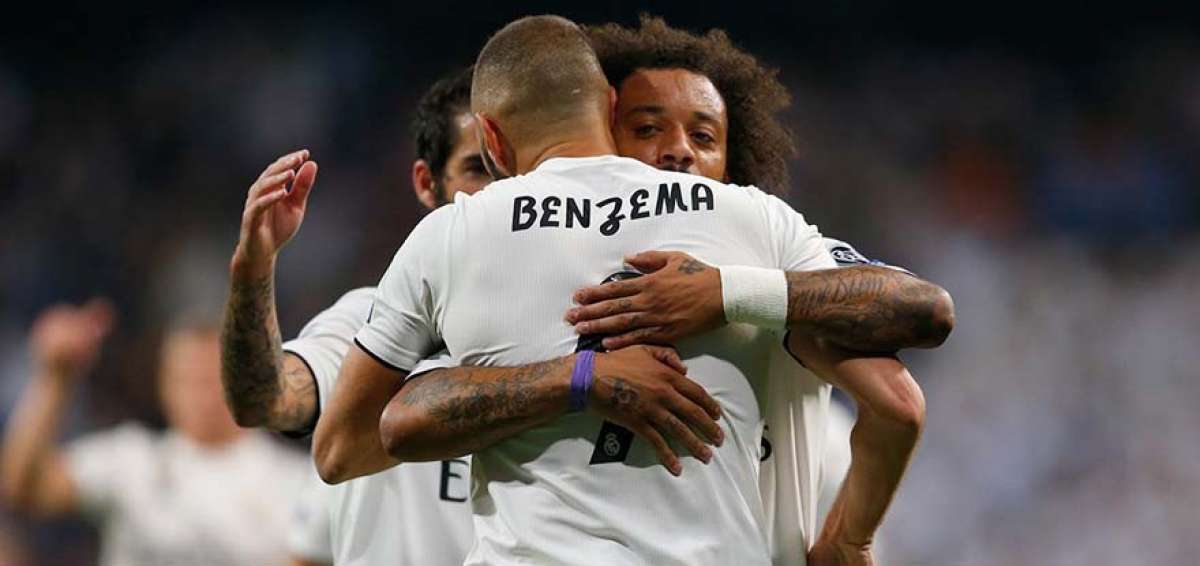 Benzema y Marcelo devuelven al Real Madrid a la senda de victoria