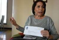 María de los Ángeles Duarte fue sentenciada por actos de corrupción durante el Gobierno de Rafael Correa. 