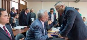 La diligencia estaba prevista en la Unidad Judicial Penal de Quito. 