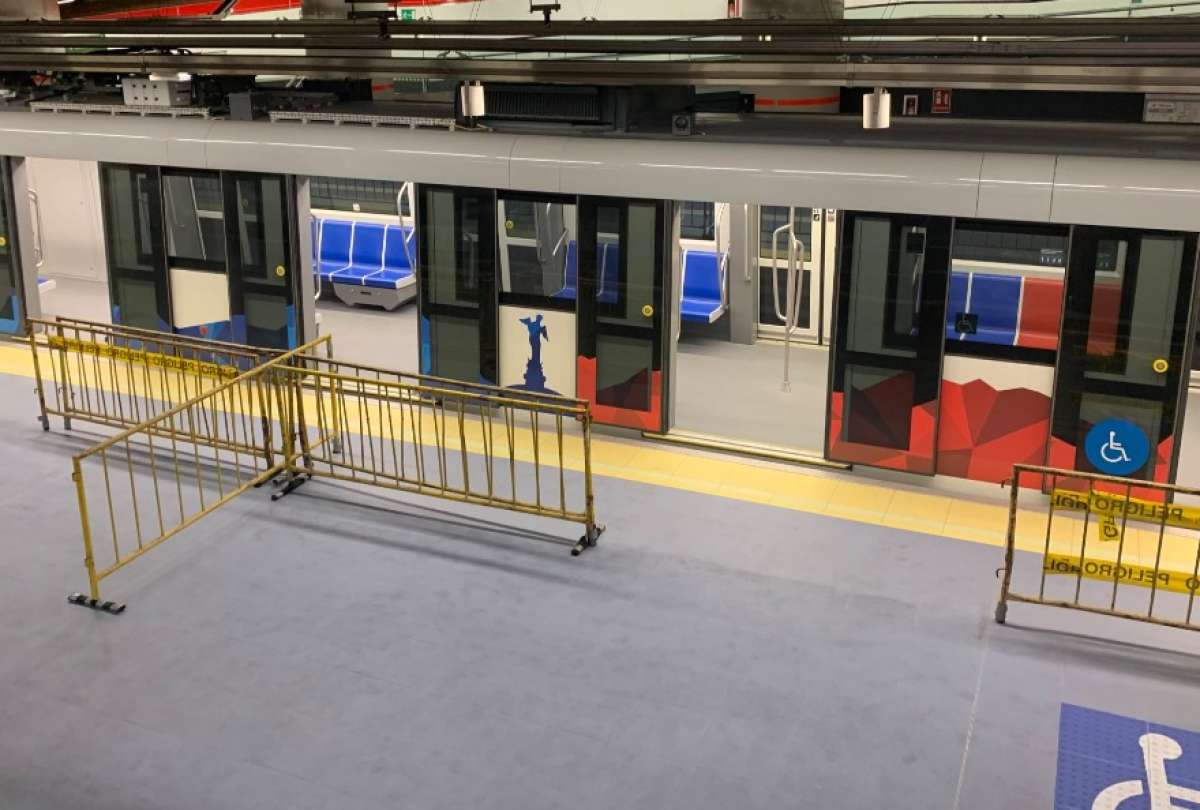 El Metro de Quito planea iniciar sus operaciones en enero de 2022.