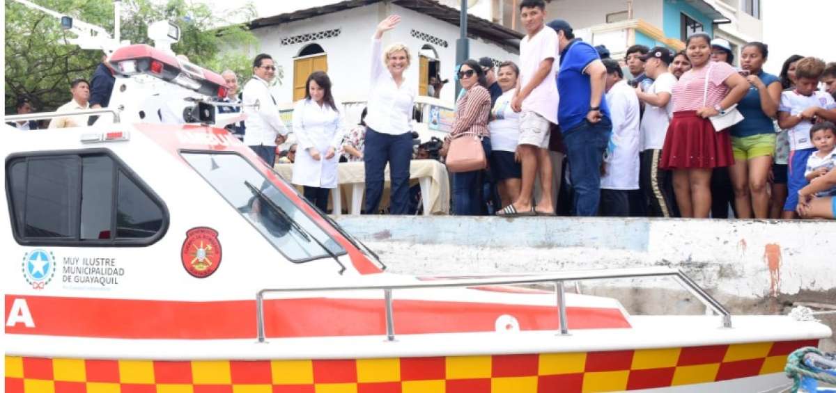 Los habitantes de la Isla Pun&aacute; podr&aacute; ser atendidos en la lancha ambulancia Neptuno 2.