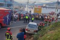 Siniestros de tránsito están entre las principales emergencias en Quito. 