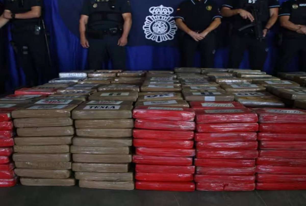 13 toneladas de droga fueron incautadas en un contenedor de origen ecuatoriano.