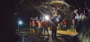 Interior de la mina en R&iacute;o Blanco. El pasado 8 de mayo grupos de lugare&ntilde;os intentaron un asalto a las instalaciones.