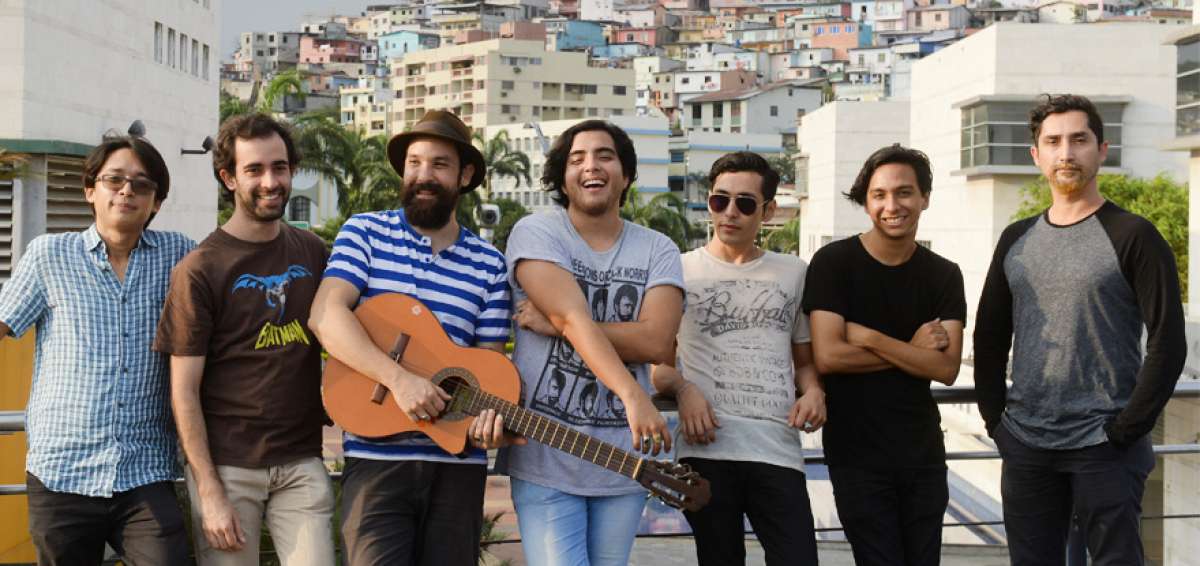 Cheche Narv&aacute;ez (I), Kike Romero, Ricardo Pita, Ed Aragundi, Jordan Hud, Fabricio Carriel y Joao Beltr&aacute;n tocar&aacute;n hoy.