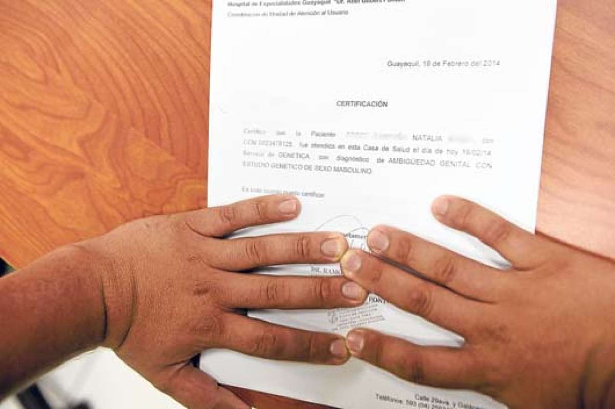 Este a&ntilde;o Adri&aacute;n fue diagnosticado como intersexual y tiene previsto ser operado para reconstruir sus genitales. Foto: William Orellana/ El Tel&eacute;grafo