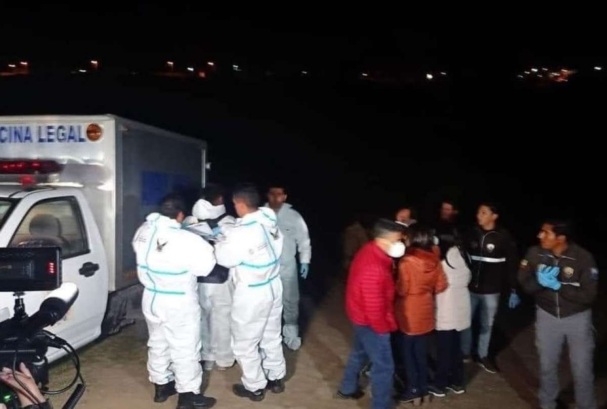 El cuerpo de Dayana Ortega fue hallado en una quebrada en Tulcán.