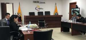 La audiencia se desarroll&oacute; en el Complejo Judicial Norte de Quito.