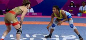 Lissette Antes, oro en lucha libre panamericana