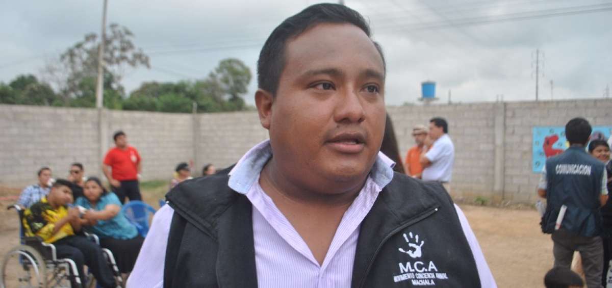 Kelwil Calder&oacute;n, presidente del Movimiento Conciencia Animal (MCA).